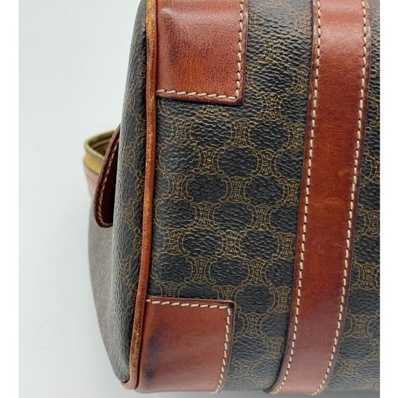 Celine Vintage Macadam Boston Bag*Beautiful Vintage Condition! Iconic Celine - Picture 9 of 15